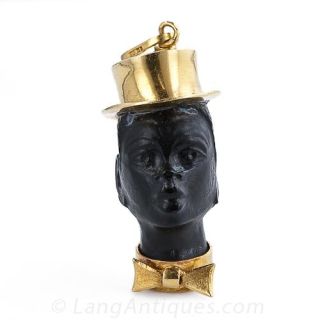 Vintage Blackamoor Pendant