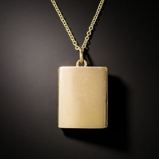 Vintage Book Locket - 1
