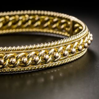 Vintage British Bangle Bracelet - 2