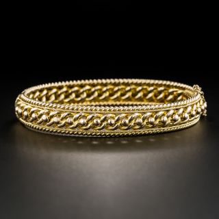 Vintage British Bangle Bracelet