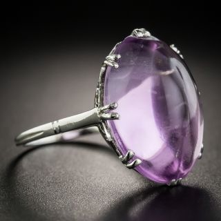 Vintage Cabochon Amethyst Ring