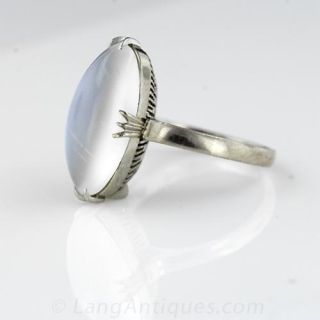 Vintage Cabochon Moonstone Ring