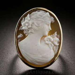 Vintage Cameo Ring