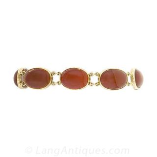 Vintage Carnelian Bracelet