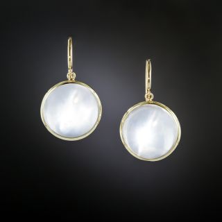 Vintage Cats Eye  Moonstone Earrings - 5