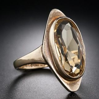Vintage Citrine Ring