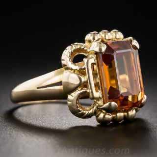 Vintage Citrine Ring