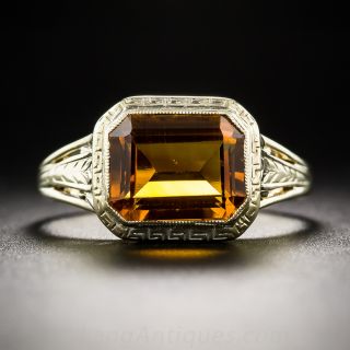 Vintage Citrine Ring