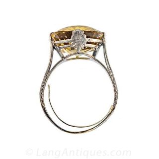 Vintage Citrine Ring