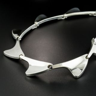 Vintage Danish Sterling Silver Necklace by Bent Knudsen