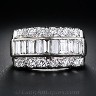 Vintage Diamond Band Ring
