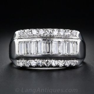Vintage Diamond Band Ring