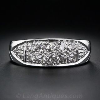 Vintage Diamond Band Ring