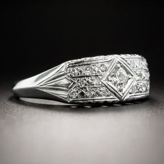 Vintage Diamond Band Ring