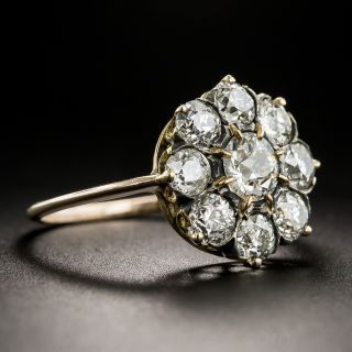 Vintage Diamond Cluster Ring