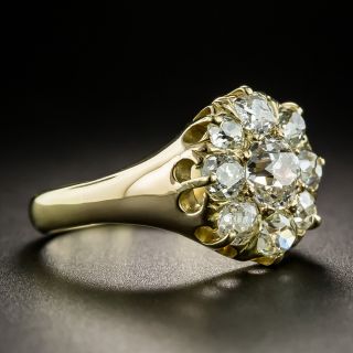 Vintage Diamond Cluster Ring