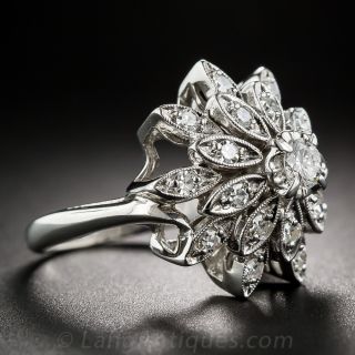 Vintage Diamond Cocktail Ring