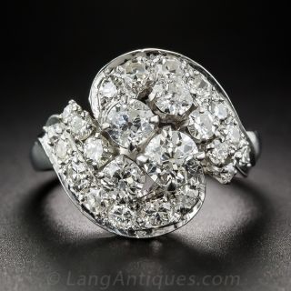 Vintage Diamond Cocktail Ring