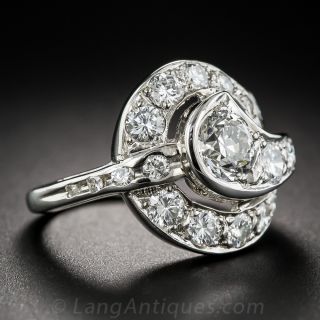 Vintage Diamond Cocktail Ring