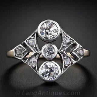 Vintage Diamond Dinner Ring