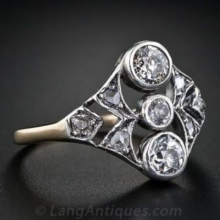 Vintage Diamond Dinner Ring