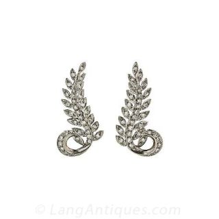 Vintage Diamond Earrings