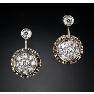 Vintage Diamond Earrings