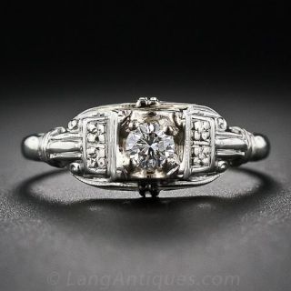 Vintage Diamond Engagement Ring