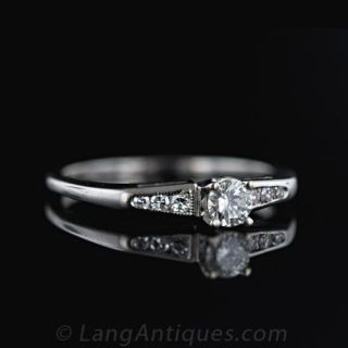 Vintage Diamond Engagement Ring