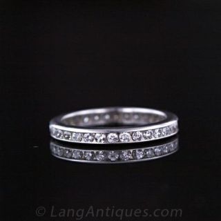 Vintage Diamond Eternity Band