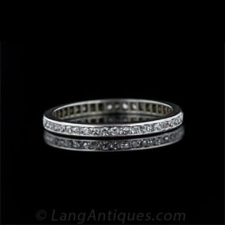 Vintage Diamond Eternity Band