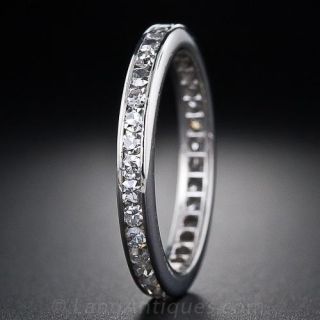 Vintage Diamond Eternity Band