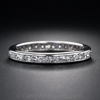 Vintage Diamond Eternity Band