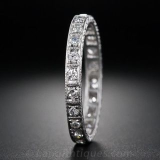 Vintage Diamond Eternity Band