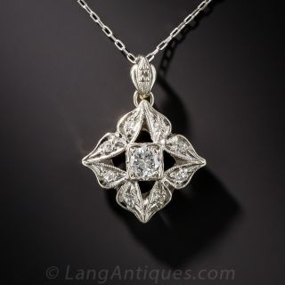 Vintage Diamond Pendant