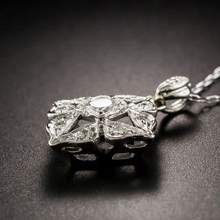 Vintage Diamond Pendant