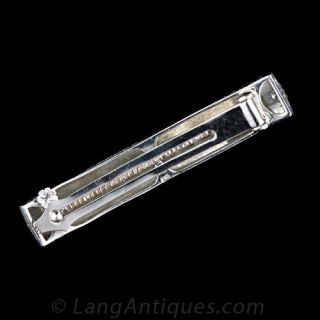 Vintage Diamond, Platinum Barrette
