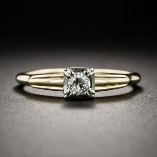 Vintage Diamond Solitaire