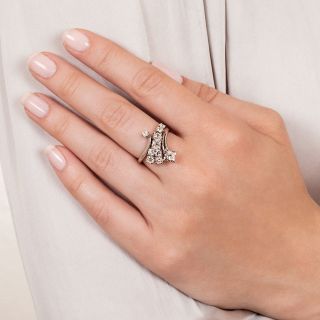 Vintage Diamond Spray Ring by Gleim's