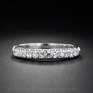 Vintage Diamond Wedding Band