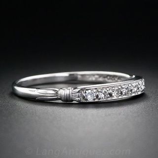 Vintage Diamond Wedding band