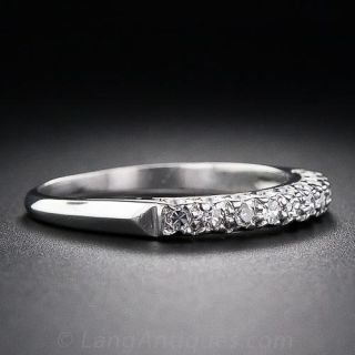 Vintage Diamond Wedding Band