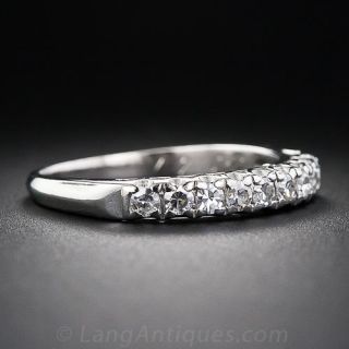 Vintage Diamond Wedding Band