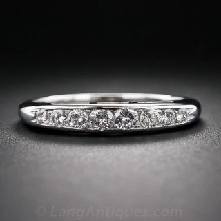 Vintage Diamond Wedding Band
