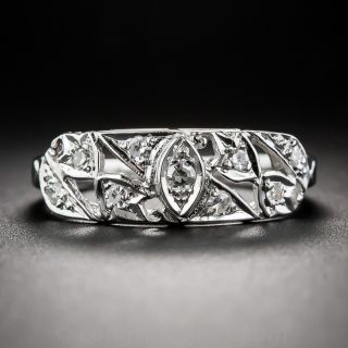 Vintage Diamond Wedding Band