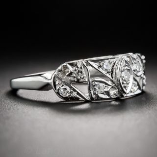 Vintage Diamond Wedding Band