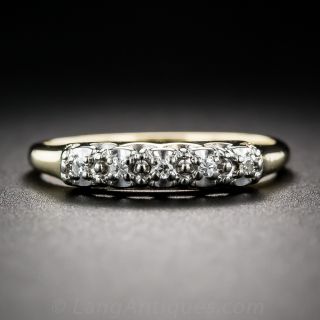 Vintage Diamond Wedding Band