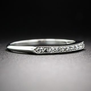 Vintage Diamond Wedding Band