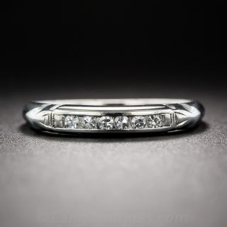 Vintage Diamond Wedding Band