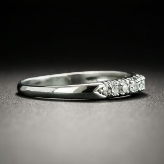Vintage Diamond Wedding Band, Circa 1950s